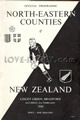 North-Eastern Counties v New Zealand 1954 rugby  Programme